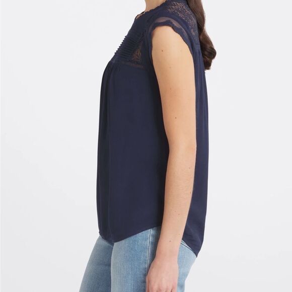 DANIEL RAINN
Becru Lace detail Blouse BLACK size M stitch‎ fix nwt - Picture 3 of 6